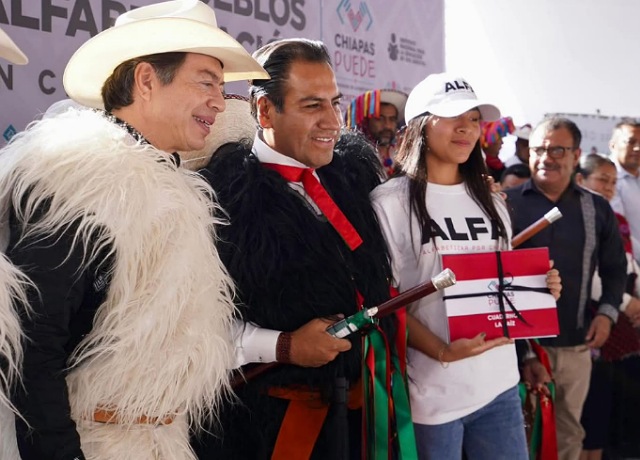 <p>Se lleva a cabo la Asamblea General de los Pueblos de Chiapas por la Alfabetización </p>