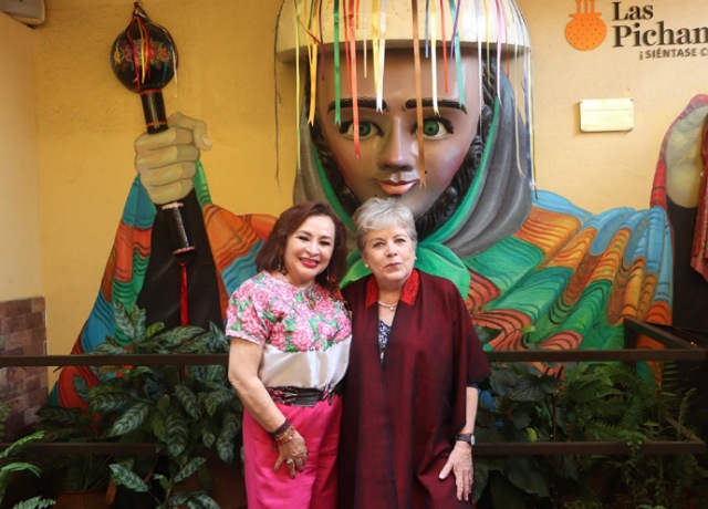 Recibimos con entusiasmo a la Secretaria de Medio Ambiente y Recursos Naturales, Alicia Bárcena en Chiapas.