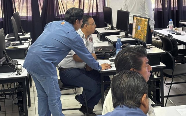Semahn Chiapas Capacita a Docentes del TecNM en Sistemas de Información Geográfica
