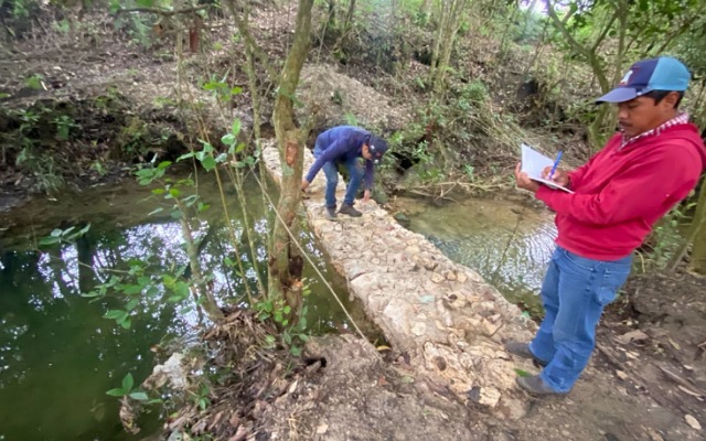 Presas de piedra para la retención de agua