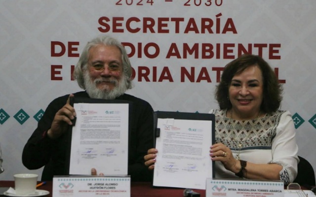 Firma del Convenio General de Colaboración entre la Secretaría de Medio Ambiente e Historia Natural (SEMAHN) y la Universidad Tecnológica de la Selva