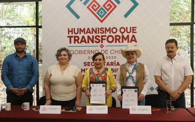  Firma de Convenio: SEMAHN  + Tierra y Mujeres A.C.