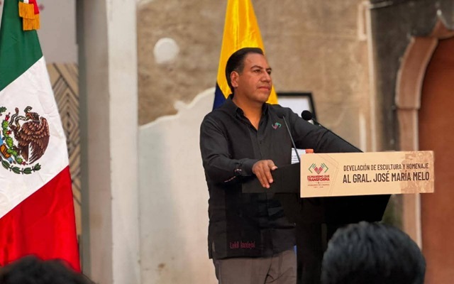 Homenaje al general José María Melo