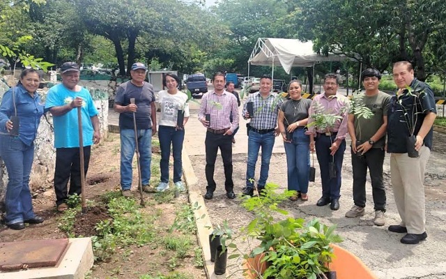 Donación de árboles para la reforestación en áreas verdes de la Secretaría de Agricultura y Desarrollo Rural