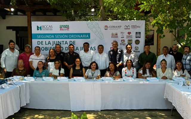2ª Sesión Ordinaria de la Junta Intermunicipal de la Cuenca del Cañón del Sumidero JICCAS.